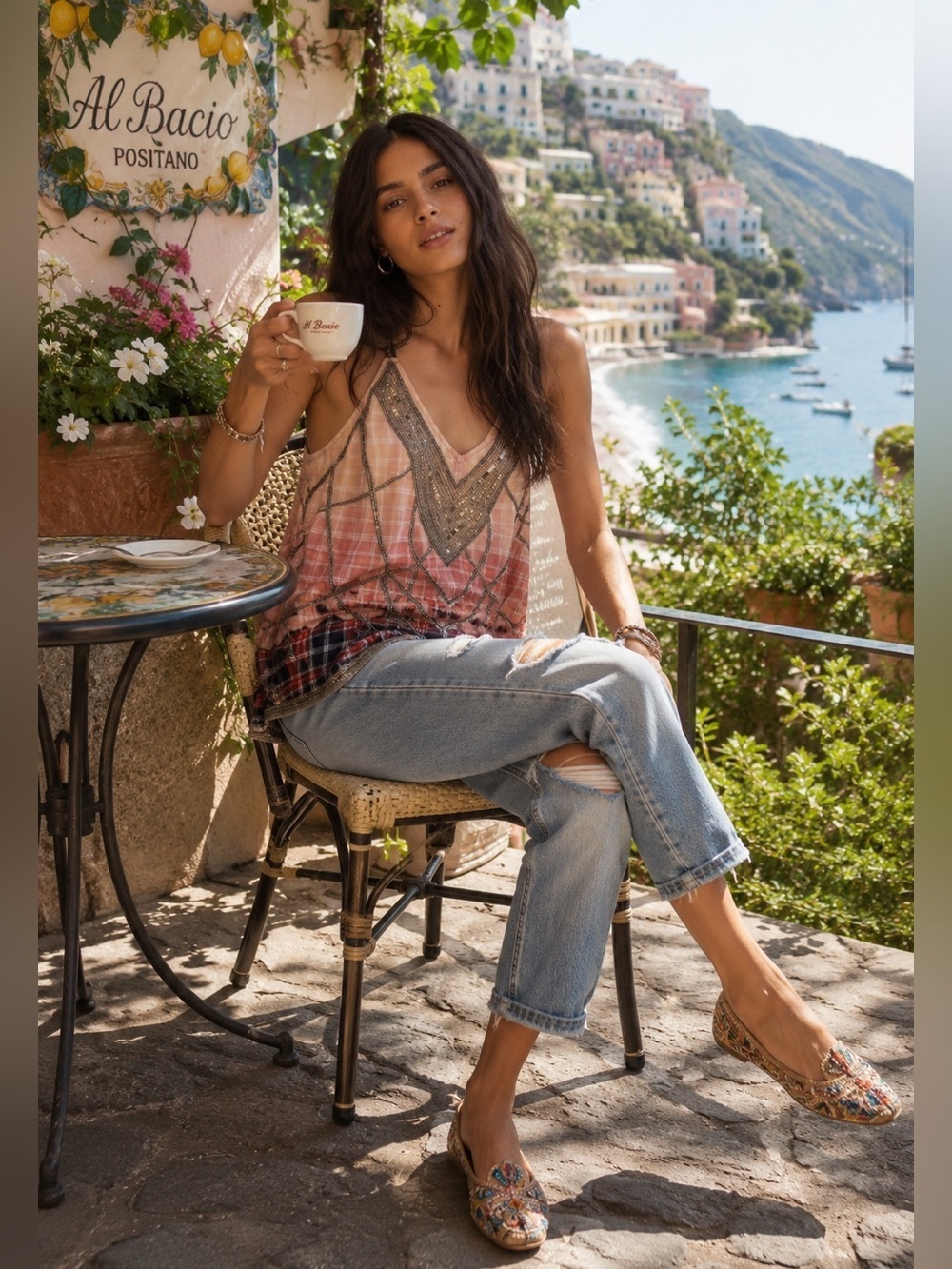 🌹SUPER RARE🌹 Anthropologie NWT Pilcro Plaid Beaded Tank Size S.